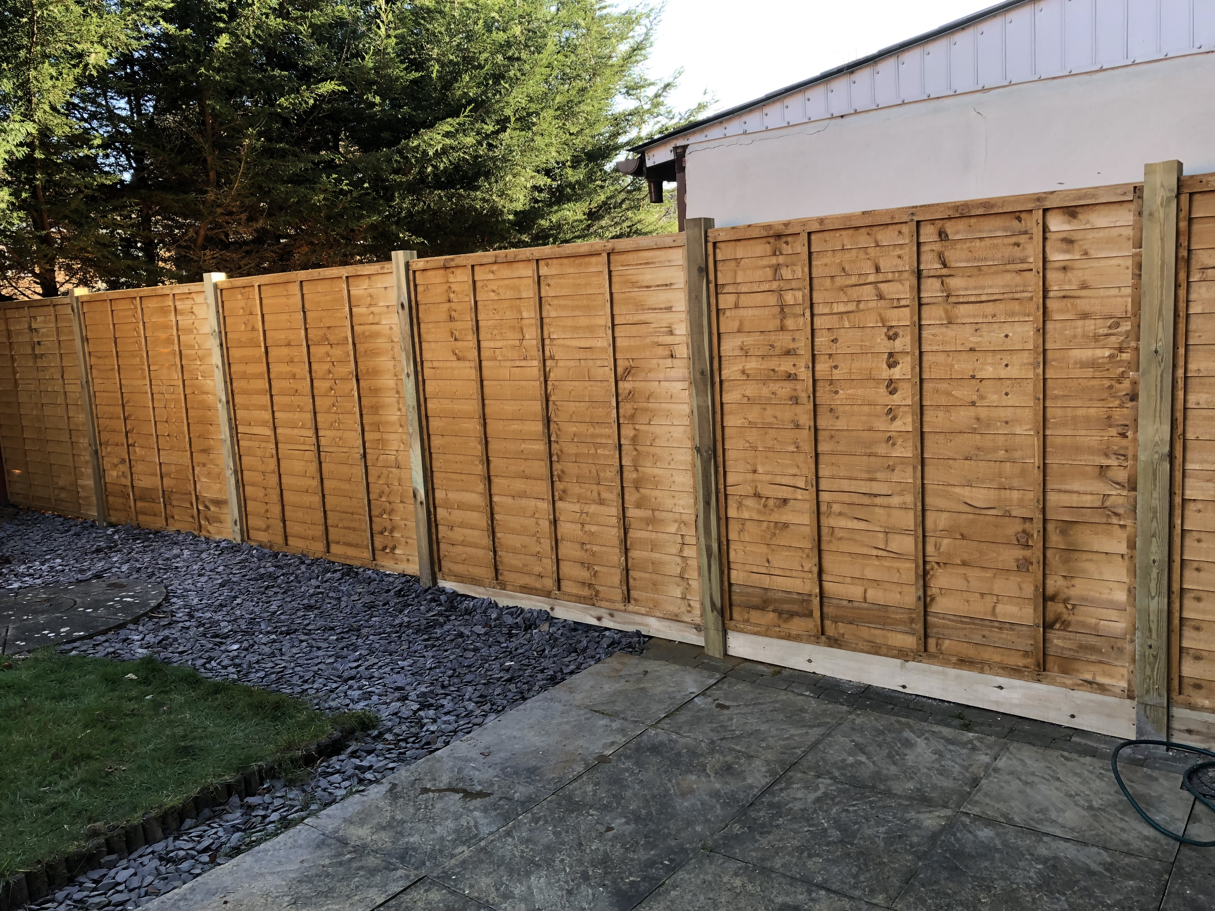 Feather Edge Board or Panel Fencing?